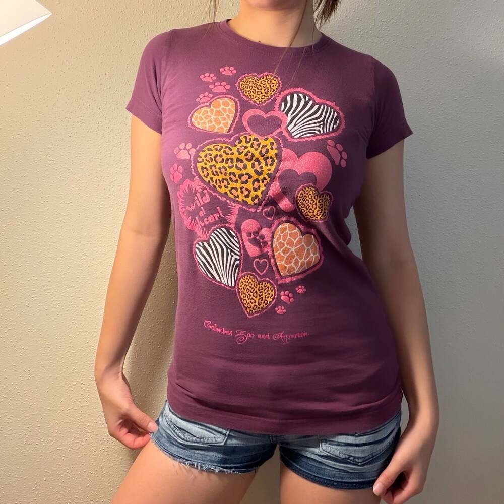 Columbus Zoo and Aquarium Wild at Heart Graphic T-Shirt